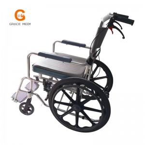 Medical Equipment Portable Electric Foldable Wheelchair Silla De Ruedas Motorized Manual Wheel Chair