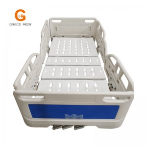 R032 Medical Clinic Equipment 3 Crank Manual Hospital Patient Bed Price