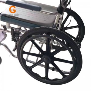 Medical Equipment Portable Electric Foldable Wheelchair Silla De Ruedas Motorized Manual Wheel Chair