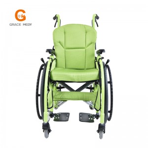 7528 children folding lightweight manual wheelchair