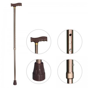 WA8 aluminium alloy adjustable walking cane