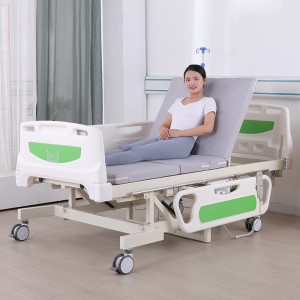 Rehabilitation Hospital Electric Standing Bed JLL-XLC-D/ZL-2-GREEN