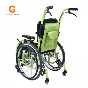 7528 children folding lightweight manual wheelchair