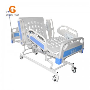 A01-3E Cheap price ICU ward room 5 function electric hospital bed electronic medical bed for patient