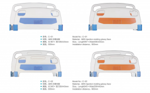 ABS headboard for hospital bed