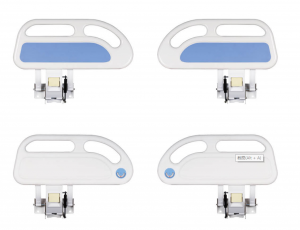 ABS guardrail for hospital bed