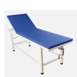 medical clinic patient examination table beds Stainless Steel adjustable examination Hospital Bed