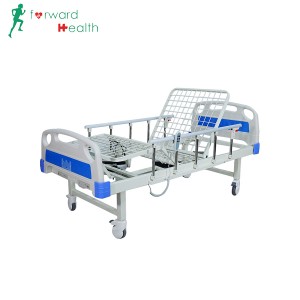 Electric two Function Hospital Bed with High Quality Motor Medical patient nursing bed