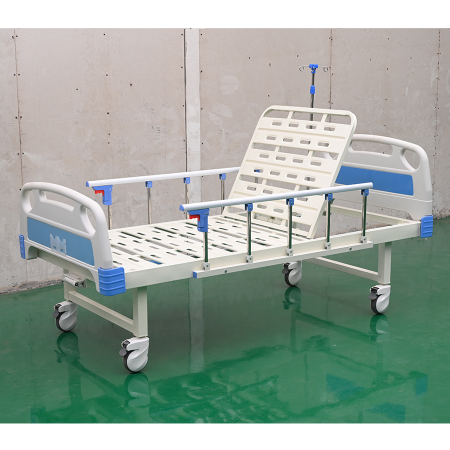 Hot-selling Icu Medical Bed Prices - Manufacture Directly Supply Good Quality Adjustable Nursing one Crank Functions Manual Medical Hospital Bed Furniture – Webian