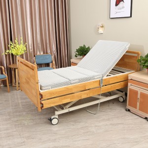 multifunction electric nursing home beds wooden for nursing home