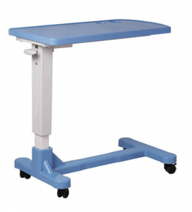 Hospital bedside lift dining table