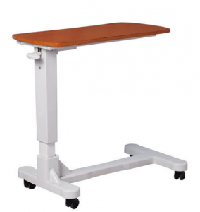 Hospital bedside lift dining table