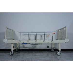 one Function Manual Nursing Care Clinic ICU Patient Hospital Bed Medical Equipment Hospital Furniture single crank hospital bed