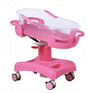 ABS Plastic Height Adjustable medical Baby Cot