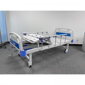 2 crank manual hospital bed B04-3