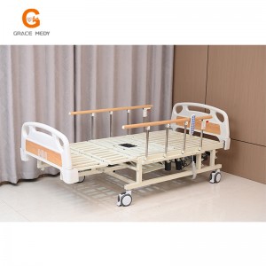 ZC03E yellow color Electric Full Curve Turnover Nursing Bed