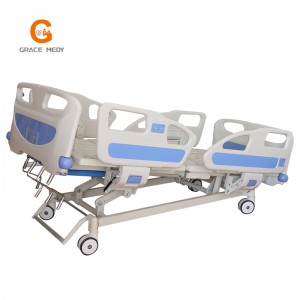 A01 4 crank five function manual hospital bed A01