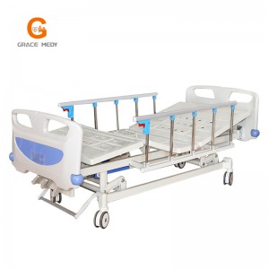 A02-7 3 function manual hospital bed