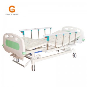 A02-8 three function manual hospital bed