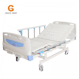 A04 Stainless steel and ABS composite head hospital bed