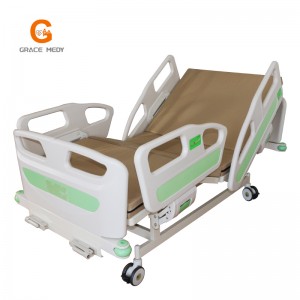 A04-1 Fashion color 2 function hospital nursing bed