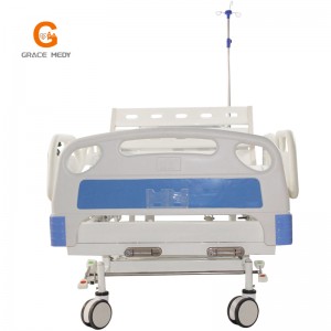 A07 Cheap two function hospital nursing bed