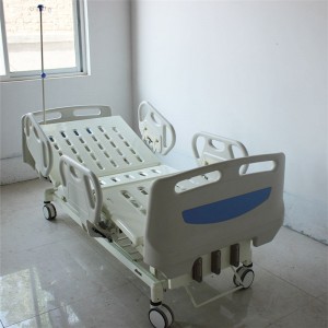 Factory Supply China Manual 2 Functions Hospital Bed/3 Shake Medical Bed/3 Cranks Nursing Care Bed