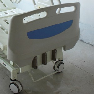 Factory Supply China Manual 2 Functions Hospital Bed/3 Shake Medical Bed/3 Cranks Nursing Care Bed