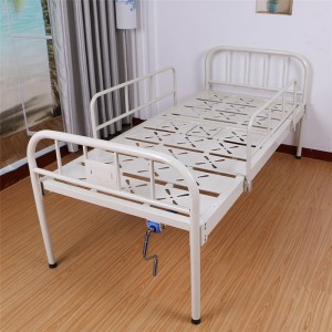 Low MOQ for China Medical Bed Guardrail Three Function Electric Hospital Bed