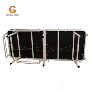 Convenient foldable medical hospital beds B10