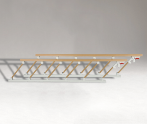 Aluminum alloy guardrail/nursing home bed guardrail