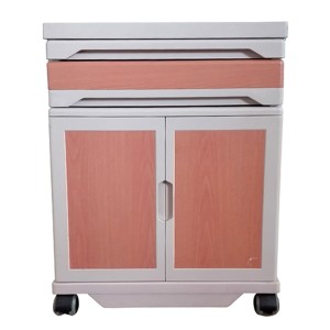 Hospital Furniture Medical ABS Plastic Hospital Cupboard Bedside Cabinet