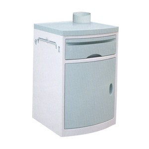 Hospital Furniture Medical ABS Plastic Hospital Cupboard Bedside Cabinet