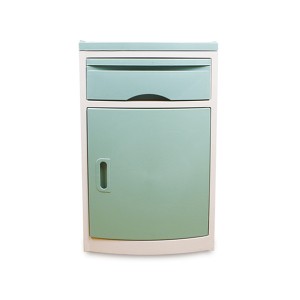 Hospital Furniture Medical ABS Plastic Hospital Cupboard Bedside Cabinet