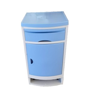 Hospital Furniture Medical ABS Plastic Hospital Cupboard Bedside Cabinet