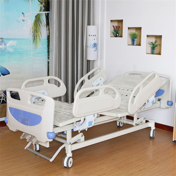 Factory wholesale Bedside Locker - 2019 Good Quality China Low Price ABS 3-Function Three-Crank Manual Hospital Bed Patient Bed – Webian