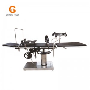 Manual General Surgery Surgical Table Medical Orthopedic Operating Table Bed