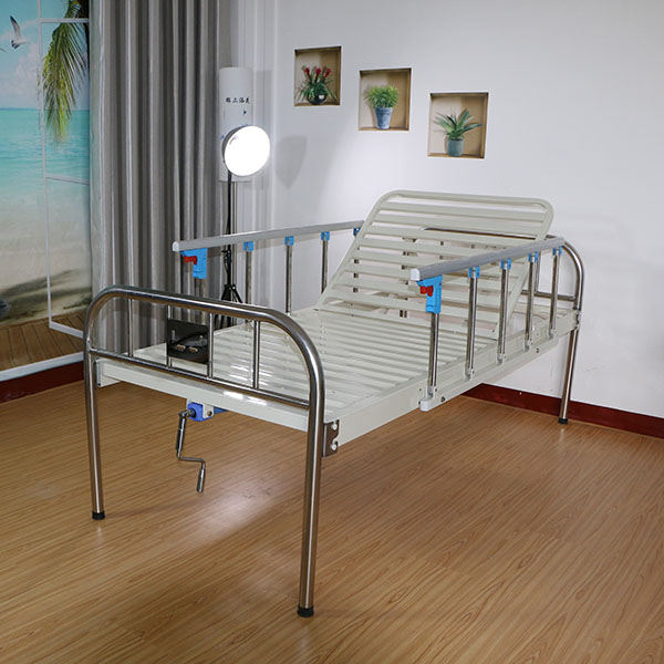 OEM Customized Hospital Side Table - Stainless steel 1 function hospital bed B11-1 – Webian