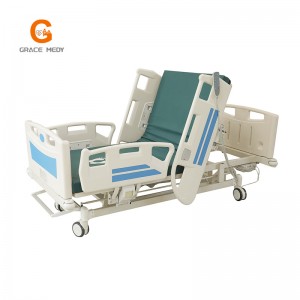 KT5001 5 Function Electric ICU Patient Hospital Bed