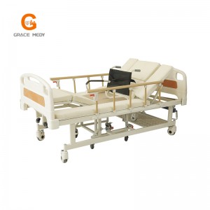 KTL001 Manual Wheelchair Bed with Toilet