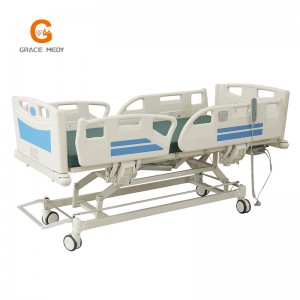 KT5001 5 Function Electric ICU Patient Hospital Bed