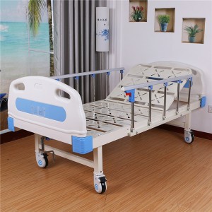 One function hospital bed single cranks ICU medical bed