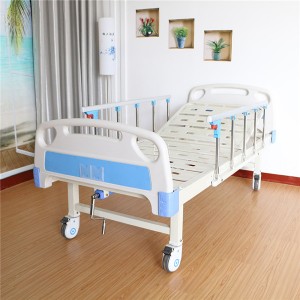 One function hospital bed single cranks ICU medical bed