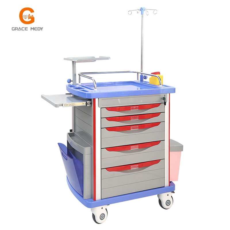 What should I pay attention to when purchasing a hospital emergency trolley?