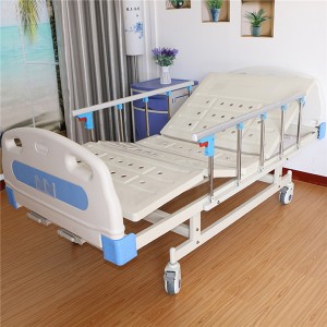 Two function hospital bed double cranks hospital bed