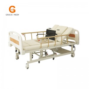 KTL001 Manual Wheelchair Bed with Toilet