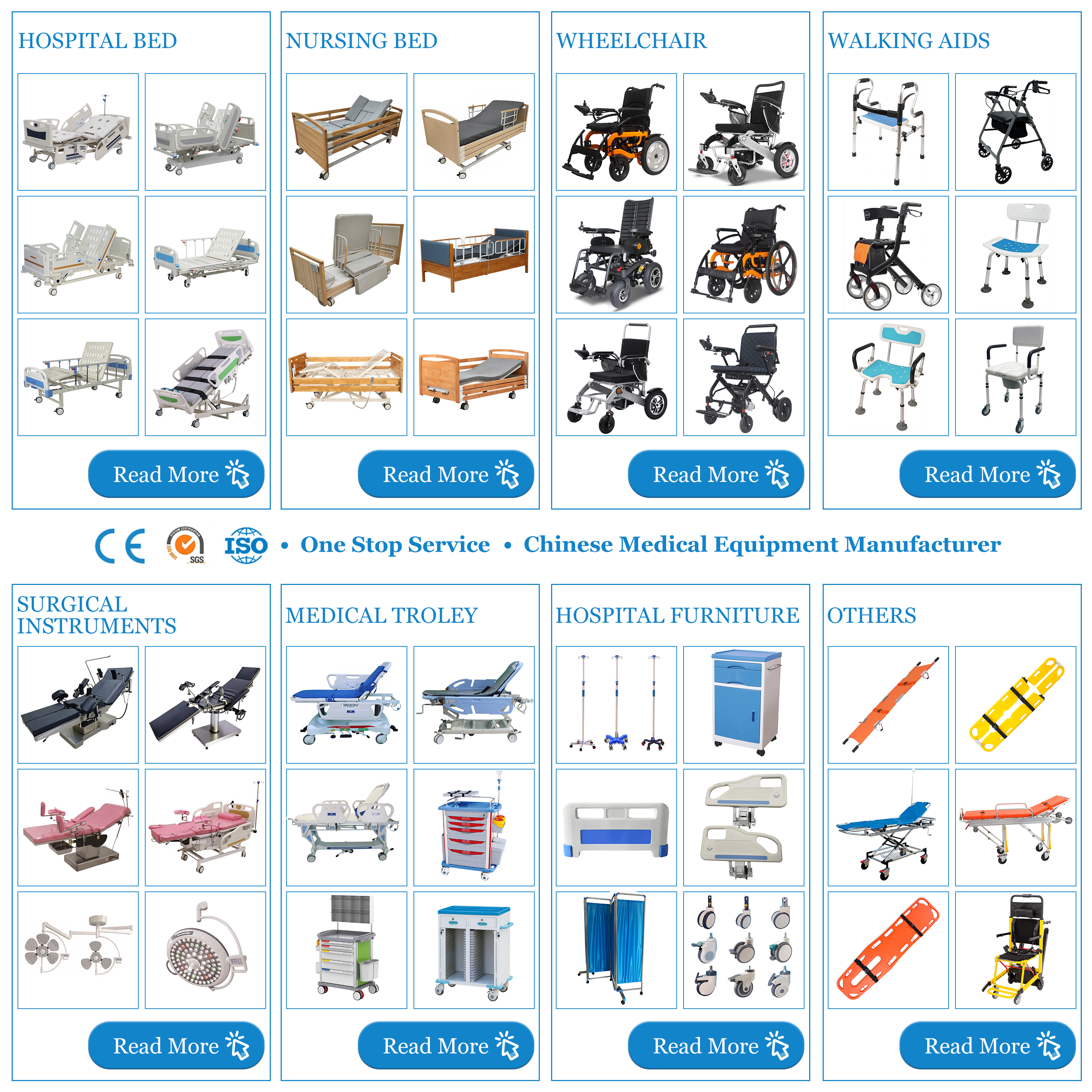 What does hospital furniture generally refer to?