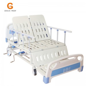 C03 manual turn over nursing bed with toilet for patient or elder