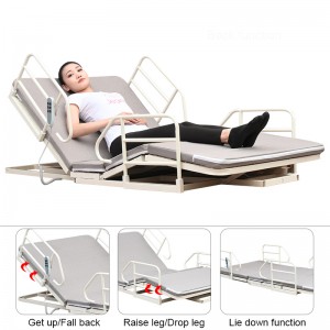 Hospital Mattress Multi-Function Electric Mattress Raise Back Curved Legs Home Care Bed Mattress