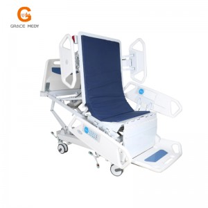 Luxury Multifunction Hospital ICU Room Electric Nursing Chair Position Bed